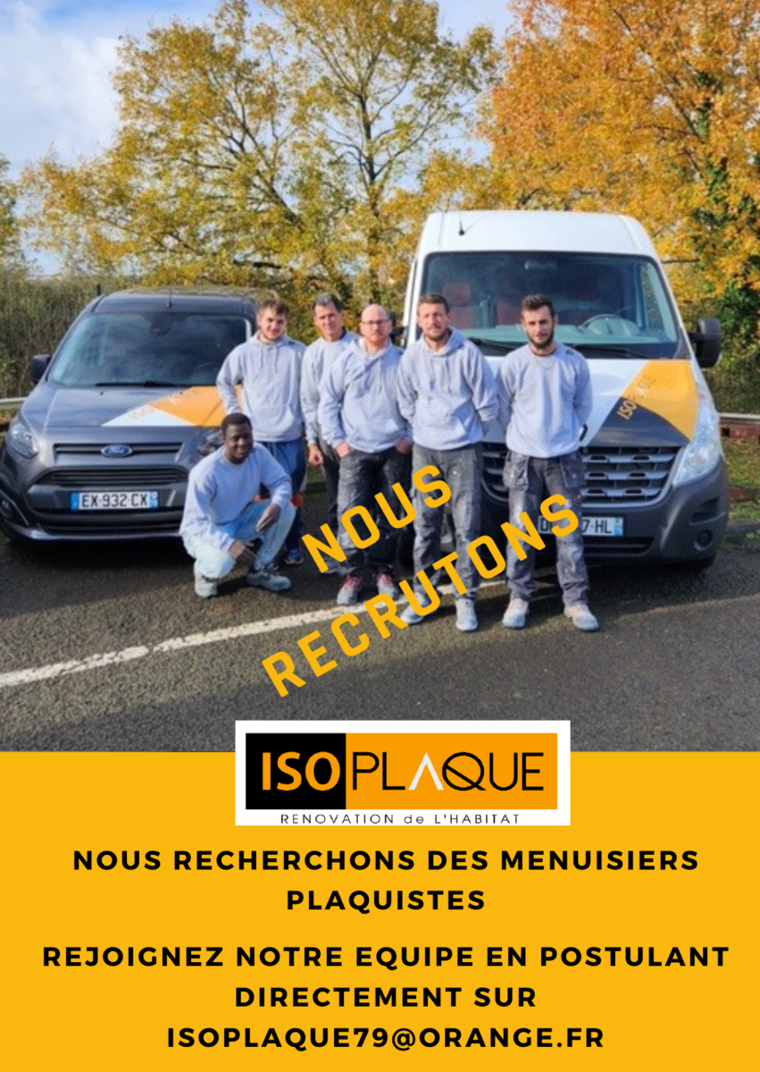 Nous recrutons !